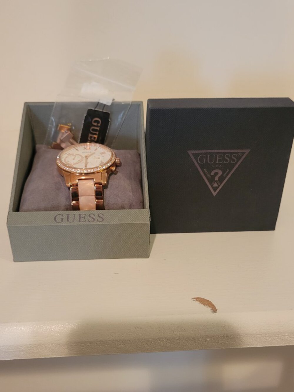 Guess Rose Gold and Pink Quartz Watch - Picture 2 of 4